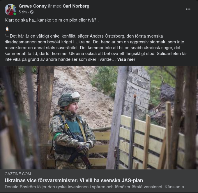 Ukraina Vill Ha JAS-Plan