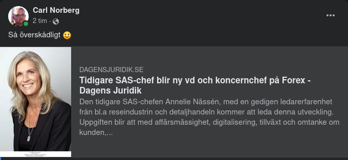 Från SAS Till Forex