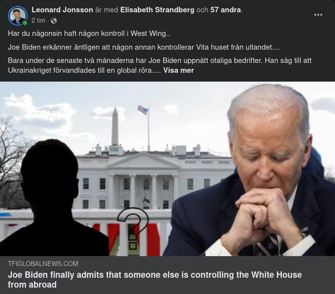 Extern Kontroll Över Vita Huset