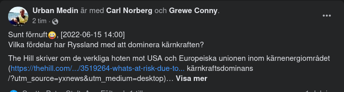 Rysk Kärnkraftsdominans