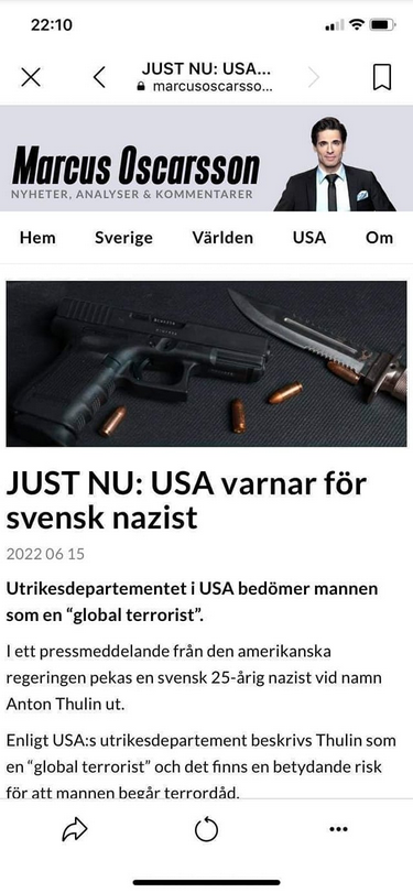 Svensk Global Nazist-Terrorist