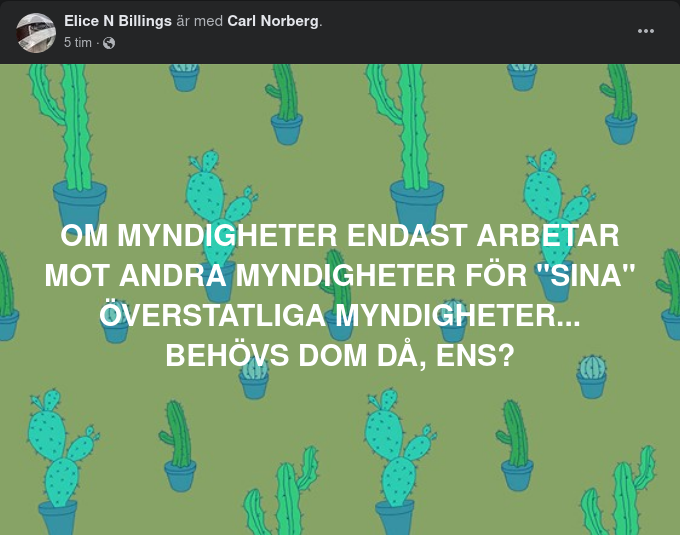 Myndighetsbehov