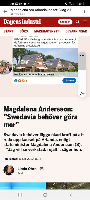 Magdalena Missnöjd Med Swedavia