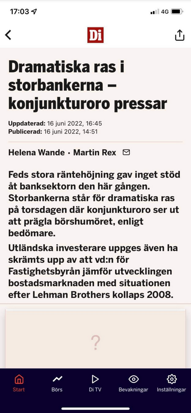 Förberedande Konjunkturoro