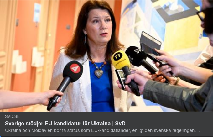 Sverigestödda EU-Kandidater