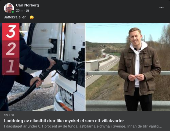 Elbilsladdningskonsumtion