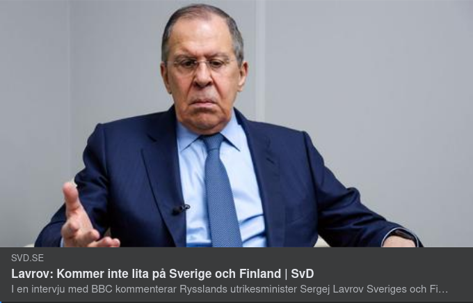 Så Lavrov Säger...