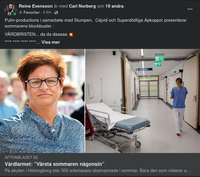 Sommarvärsta Vårdbristen Någonsin