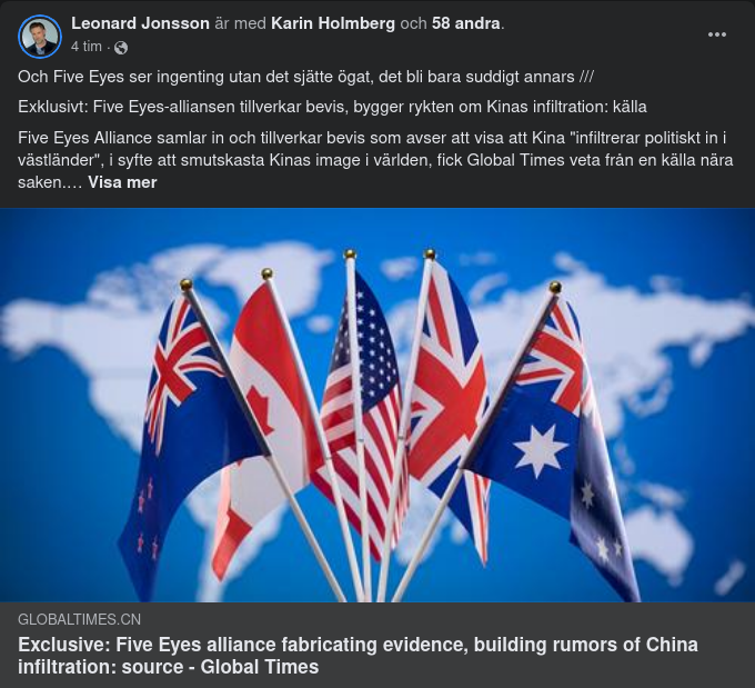 Fabricerande & Smutskastande Ögonallians