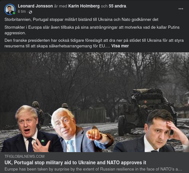 Minskat Militärt Ukrainastöd Med Nato-Godkännande