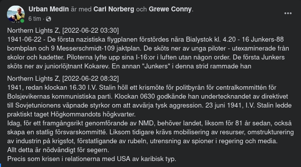 För 81 År Sedan I Sovjetunionen