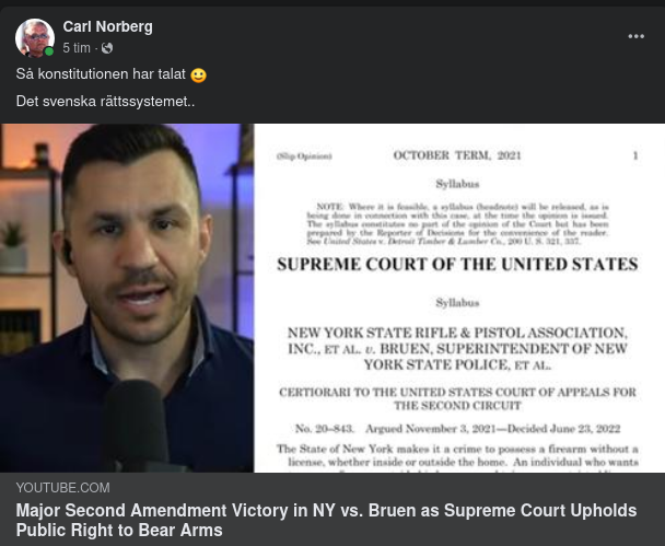 Talande Konstitution & Eget Ansvar