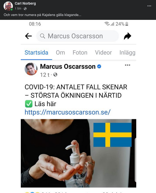 Covidiotilarmande Kajalis