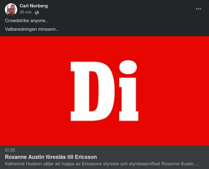 Valberedningsförslag För Ericssons Styrelse
