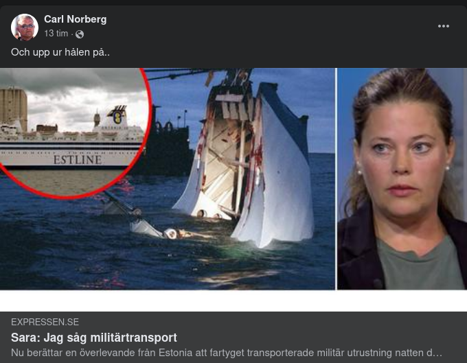 Militärtransport & Estonia