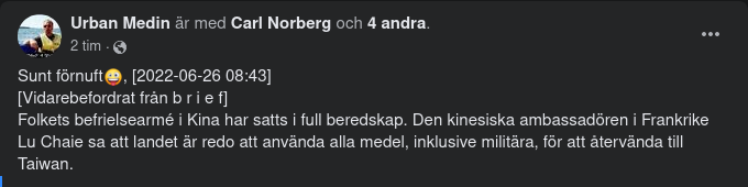 Full Arméberedskap I Kina