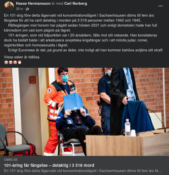 Prejudikat Med 101-Åring