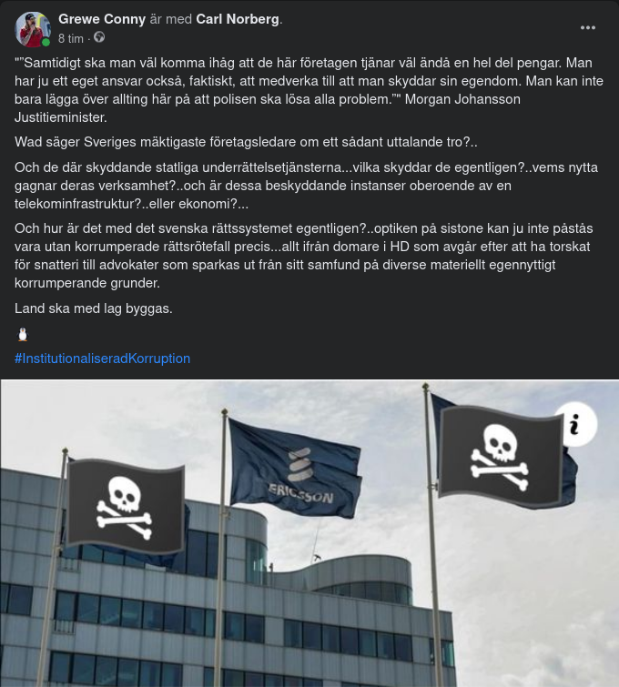 Justitieministern Om Egendomsskyddsansvar
