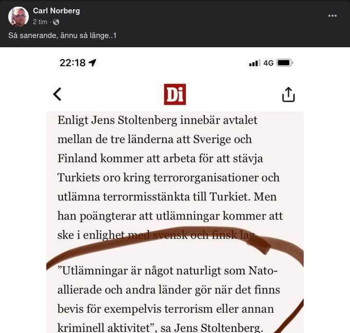 Nato-Avtal & Utlämningar