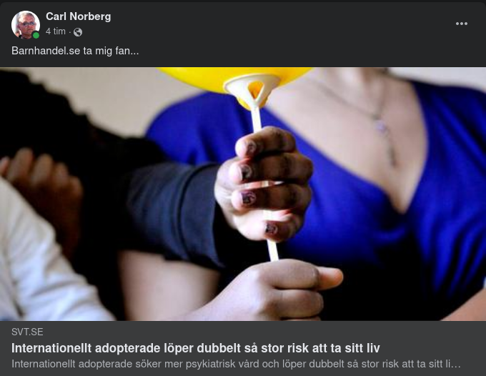 Barnhandel & Självmord