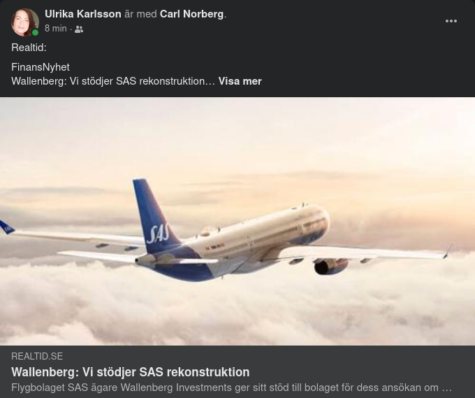 SAS-Rekonstruktionsstödjande Wallenberg