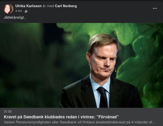Swedbankkänslig Falcon Funds Härva