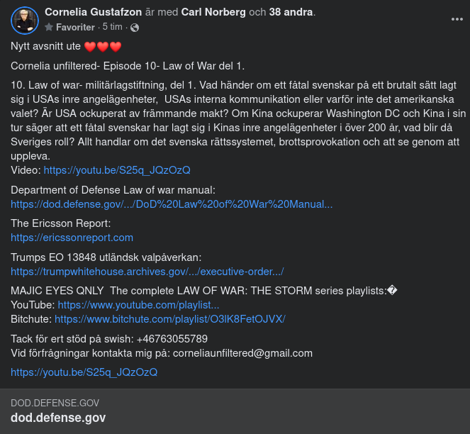 Cornelia Episod X - Law Of War