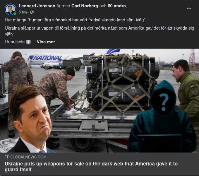 Ukrainsk Vapenförsäljning