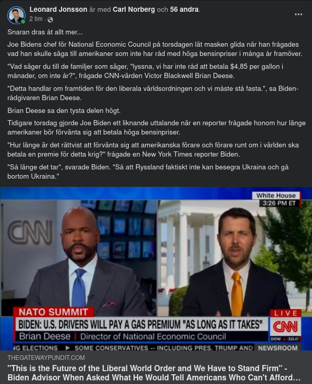 Fortsatt Dyrt Bränsle I USA