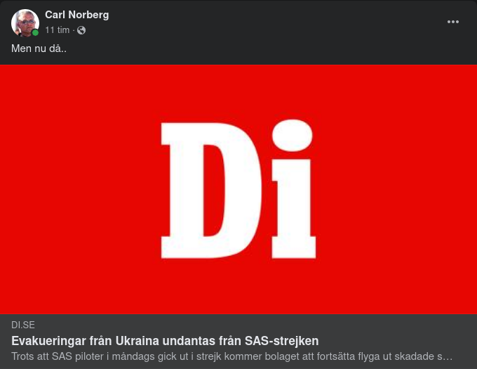 Ukraina-Evakueringar Undantas I SAS-Strejk