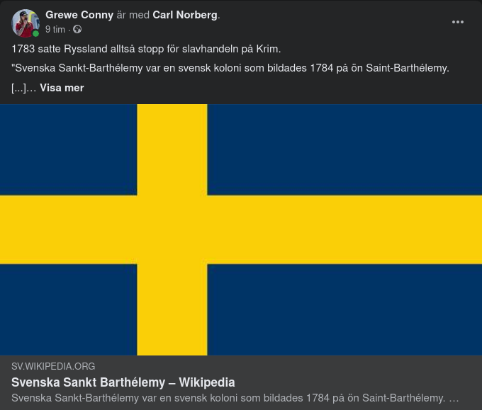 Från Krim Till Sankt Barthélemy