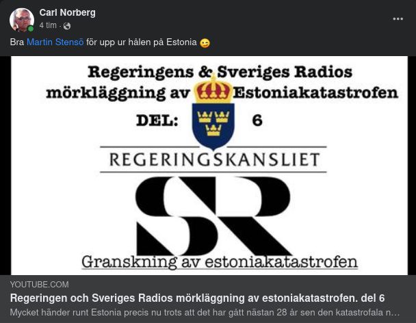 Stensö & Estonia - Del VI