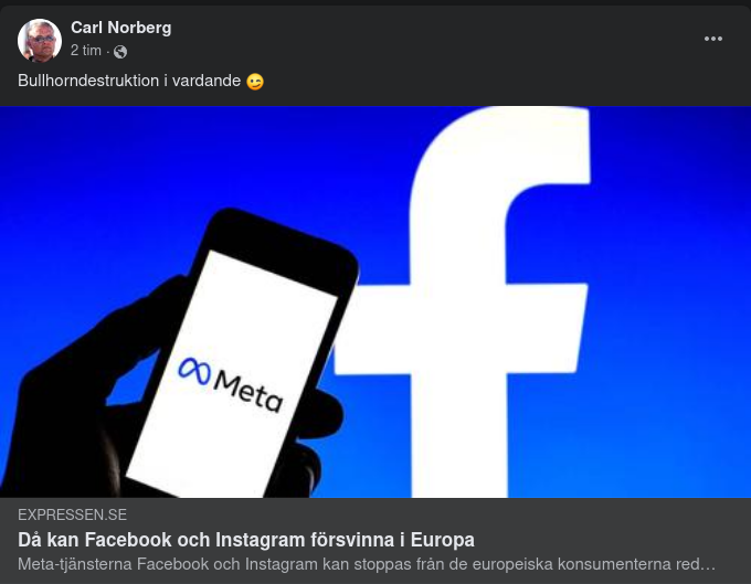 Europeiskt Försvinnande plattformar?