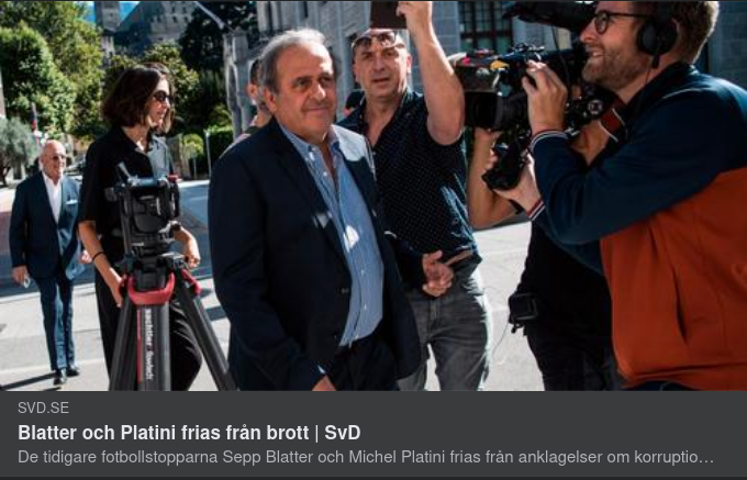 Blatter & Platini Friade