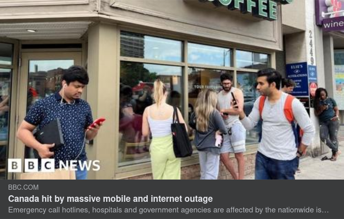 Telekomproblem & Ericsson I Kanada