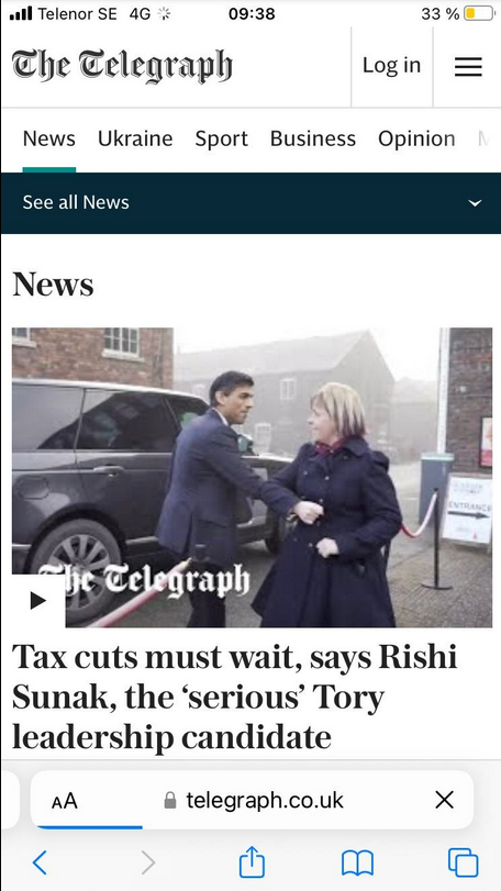 Stjärnklart I Storbritannien