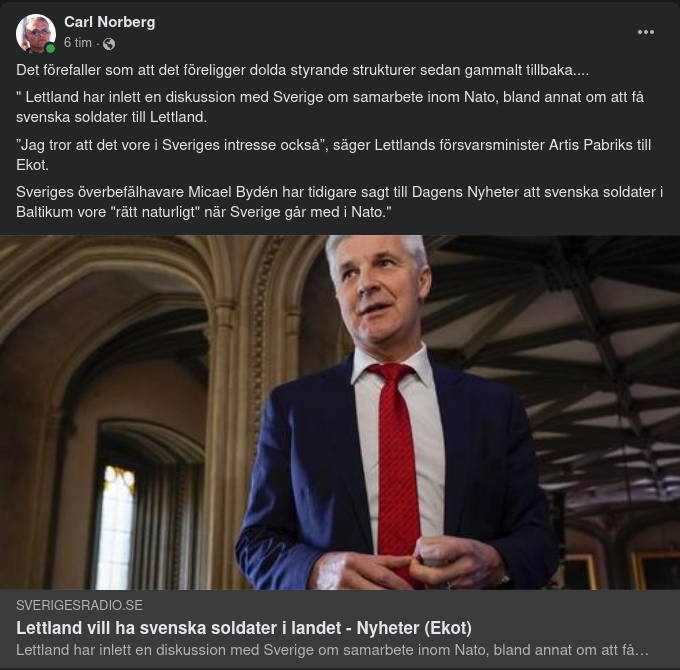 Lettland & Svenska Nato-Soldater