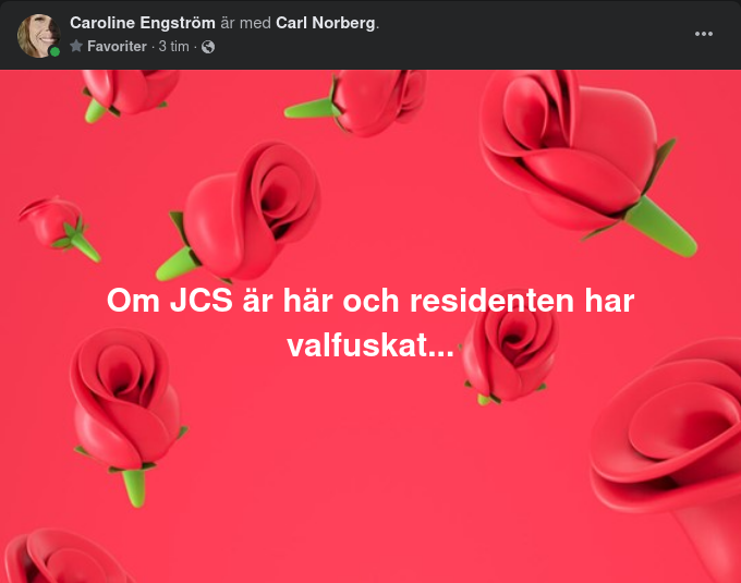 Närvarande Joint Chief of Staff & Valfuskande Resident
