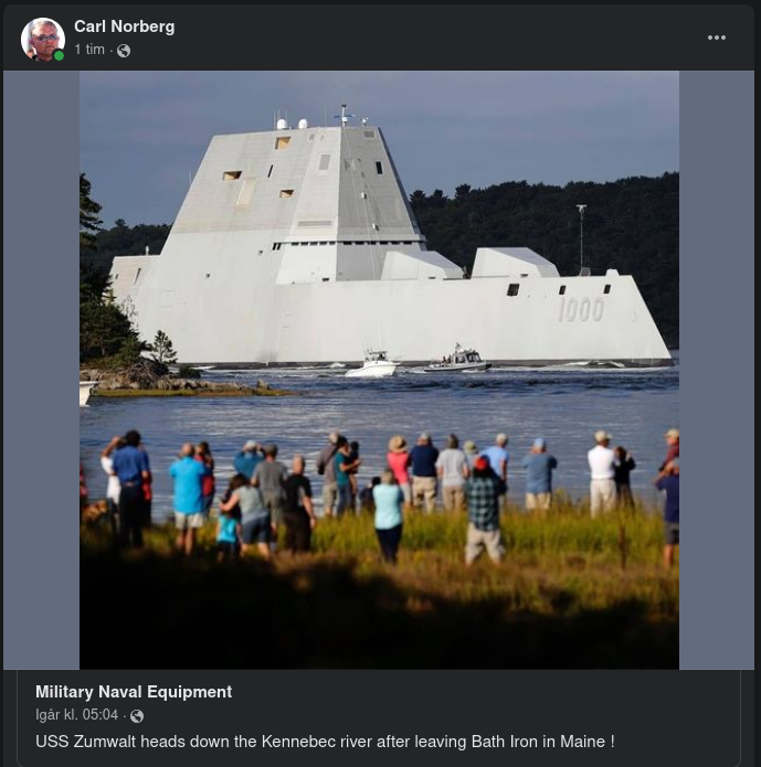 USS Zumwalt-Bild