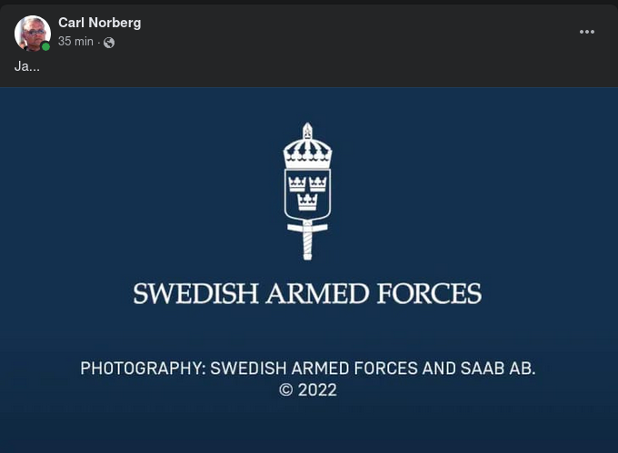 Svensk Militär & SAAB AB