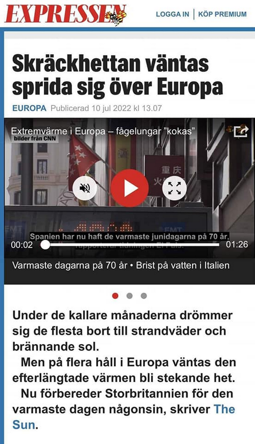 Europeisk Skräckhetta & Svensk Arktiskyla