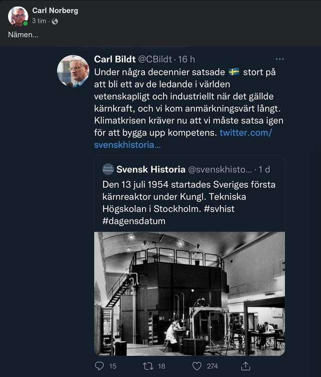 Bildsköne Kalle & Svensk Kärnkraftsforskning