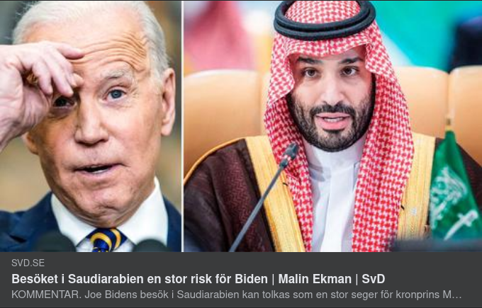 Salighetsträngsel I SvD