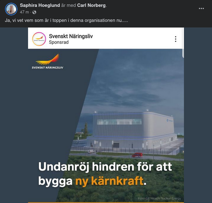 Svenskt Näringsliv För Ny Kärnkraft