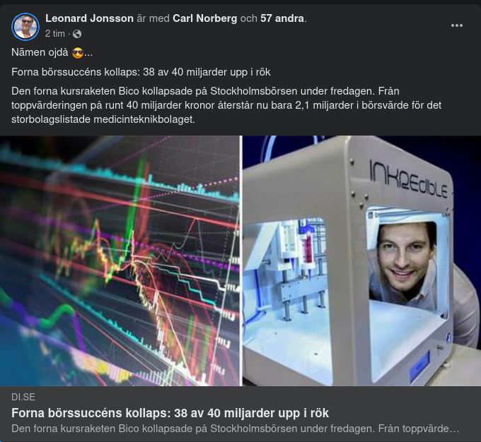 Rökformat Börsvärde