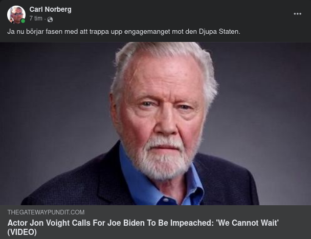 Krav På Riksrätt För Biden