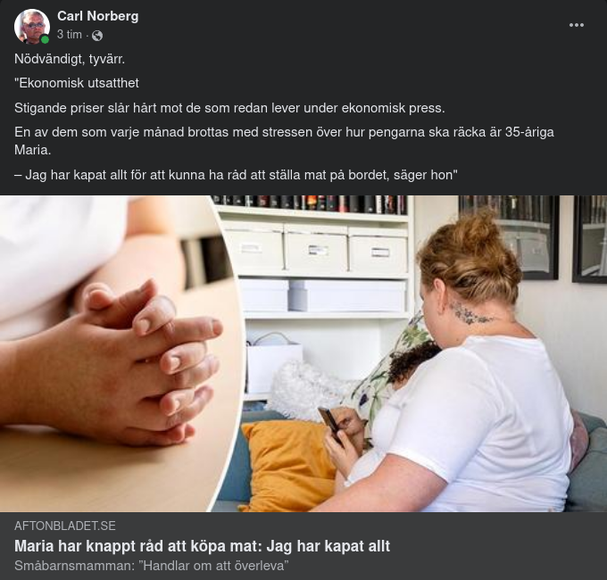 Nödvändigt Lidande