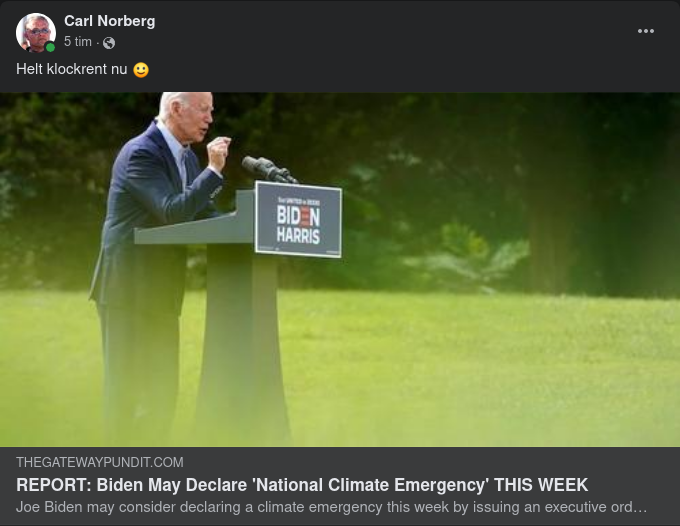 Möjligt Underlivsporslinsklimatnödläge Denna Vecka