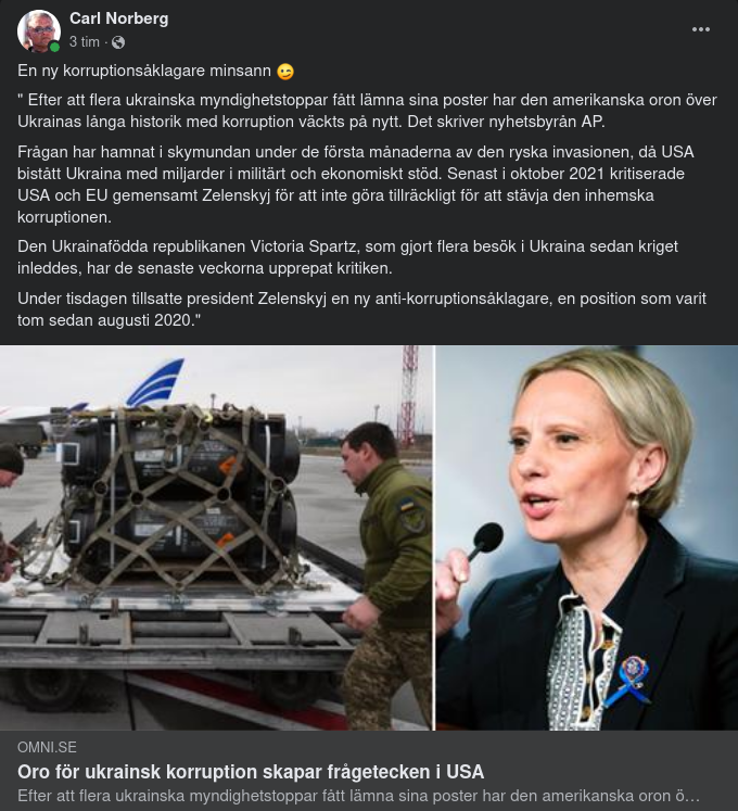 Ny Anti-Korruptionsåklagare I Ukraina