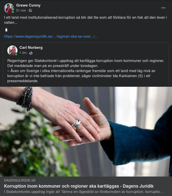 Regeringsbeordrad Korruptionskartläggning Inom Kommun & Regioner